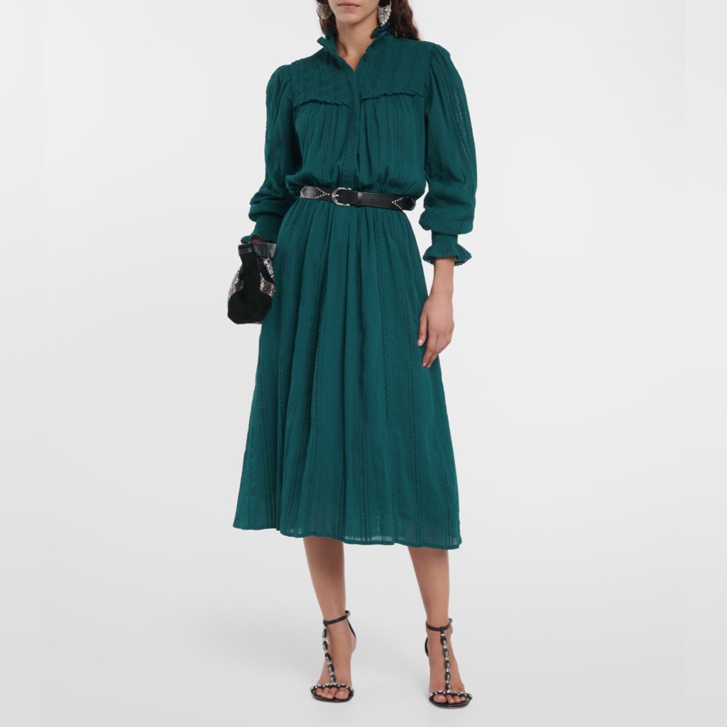 Isabel Marant Teal Midi Dress